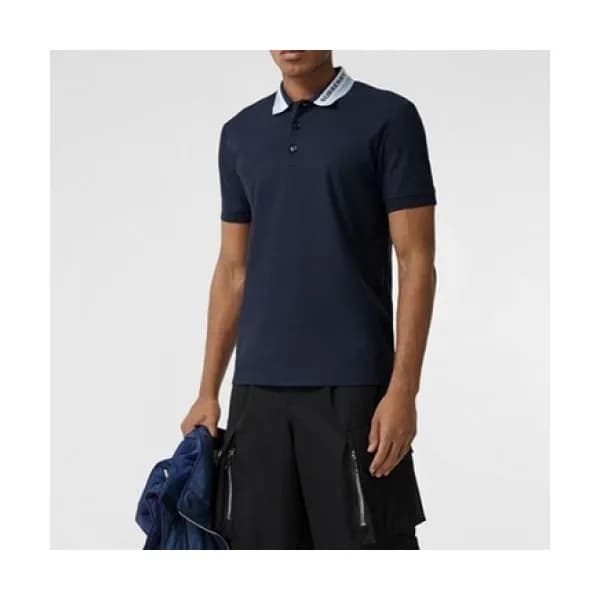 [매장판]Burberry 2021 Mens Logo Cotton Short Sleeved … - 1