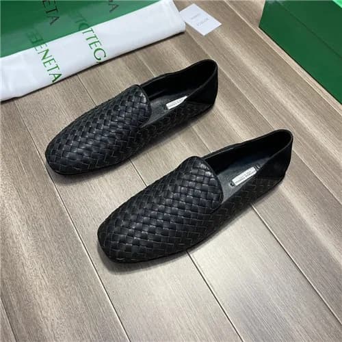 Bottega Veneta 2021 Men's Leather Loafer,BVS03… - 1