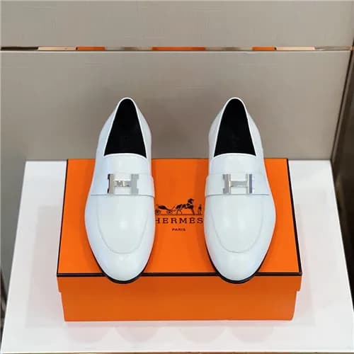 Hermes 2021 Men's Leather Loafer,HERS0527 - 에르… - 1