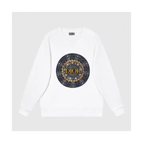 Dior Mens Retro Logo Tshirts White - 디올 2021 남성 레… - 1