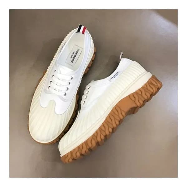 톰브라운 남성 트렌디 화이트 스니커즈 - Mens White Sneakers - tom01… - 1