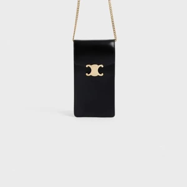 셀린느 여성 Tabou 블랙 폰백 - Womens Black Phone Bag - cel0… - 1