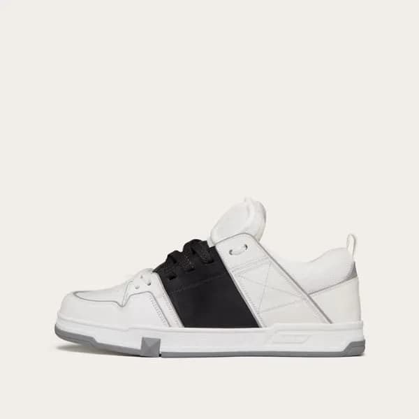발렌티노 남성 Open Skate 블랙 스니커즈 - Mens Black Sneakers -… - 1