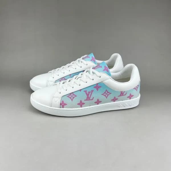 루이비통 남성 블루 스니커즈 - Mens Blue Sneakers - lou05032x - 1