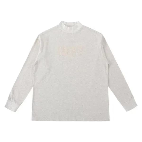 피어오브갓 남성 클래식 그레이 긴팔티 - Mens Gray Tshirts - fea0410… - 1