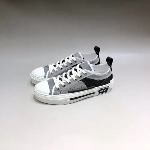 디올 남/녀 블랙 스니커즈 - Dior Unisex Black Sneakers - dio0… - 1