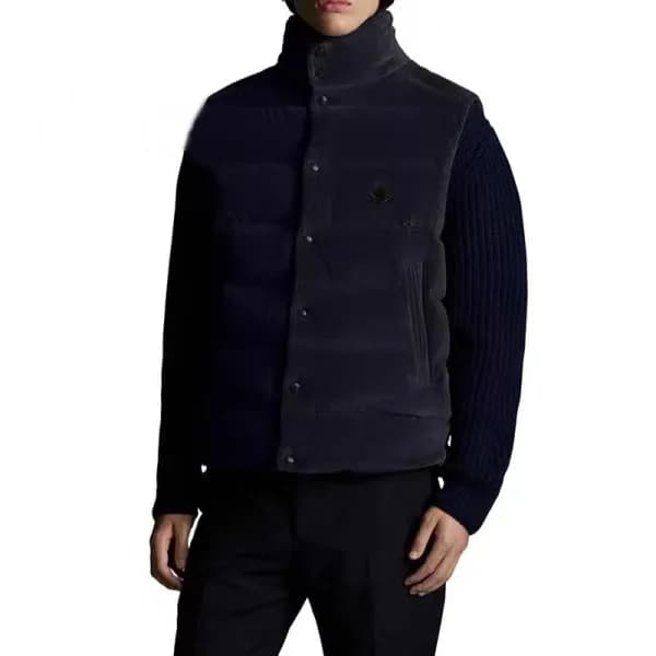 몽클레어 남성 네이비 덕다운 베스트 - Moncler Mens Navy Vest - mo2… - 1