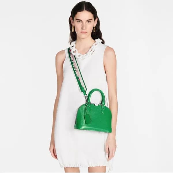 루이비통 여성 그린 알마BB - Louis vuitton Womens Green AlmaB… - 1