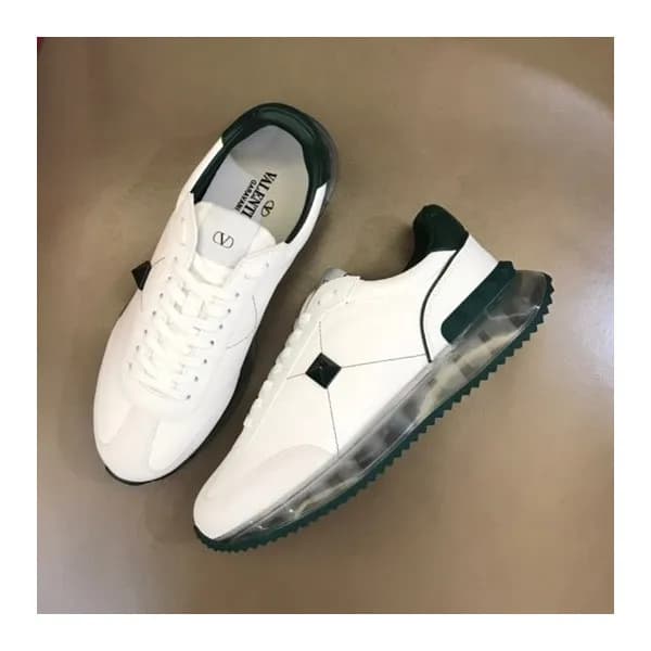 발렌티노 남/녀 모던 그린 스니커즈 - Valentino Unisex Green Sneak… - 1