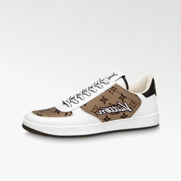 루이비통 남성 브라운 스니커즈 - Louis vuitton Mens Brown Sneake… - 1
