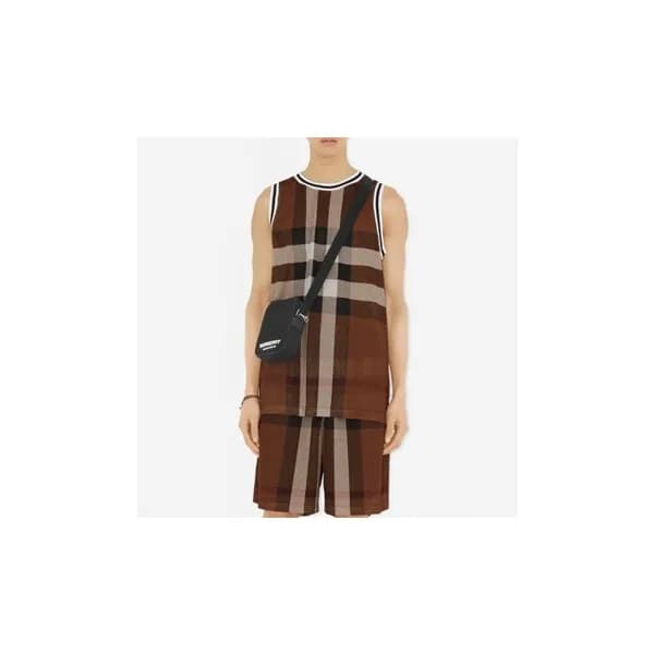 버버리 남성 브라운 나시 - Burberry Mens Brown Sleeveless Tsh…