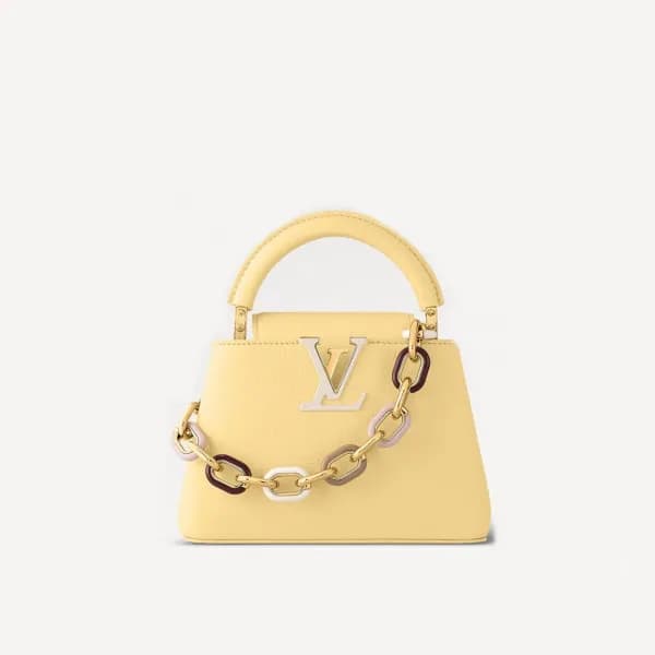 루이비통 여성 옐로우 카푸신 - Louis vuitton Womens Yellow Capu… - 1