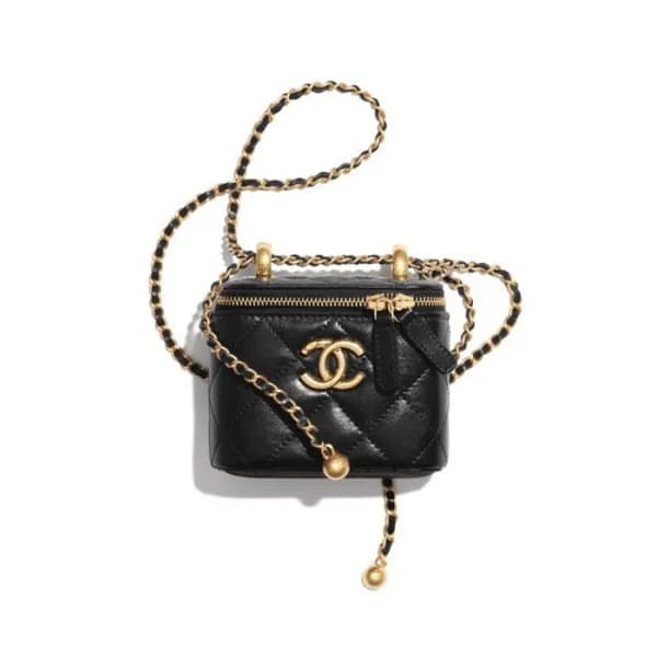 샤넬 여성 블랙 베니티 - Chanel Womens Black Vanity - ch487x - 1