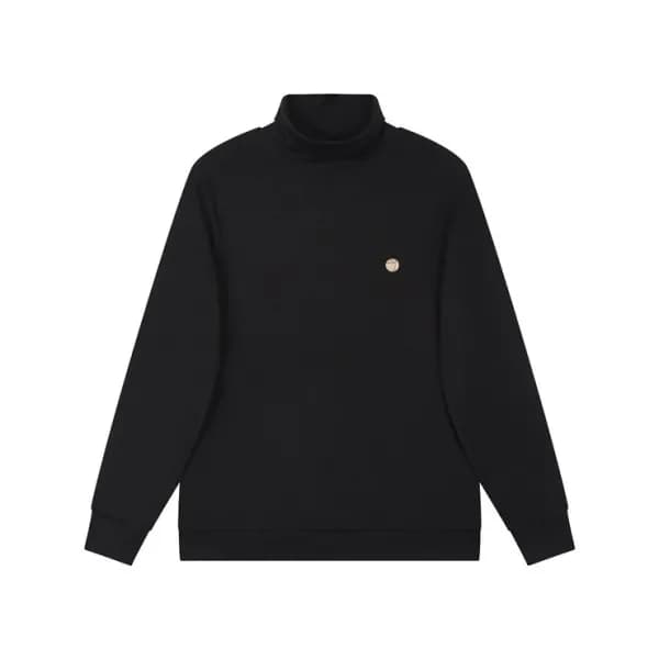 버버리 남성 블랙 터틀넥 맨투맨 - Burberry Mens Black Tshirts - … - 1