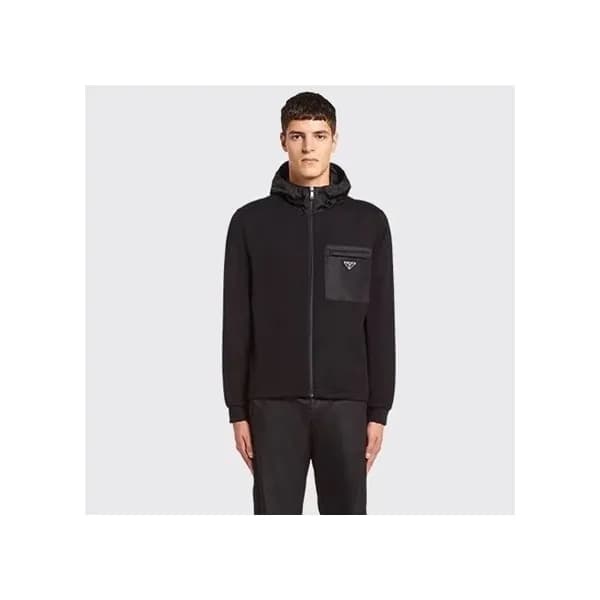 프라다 남성 모던 블랙 자켓 - Prada Mens Black Jackets - pr665… - 1