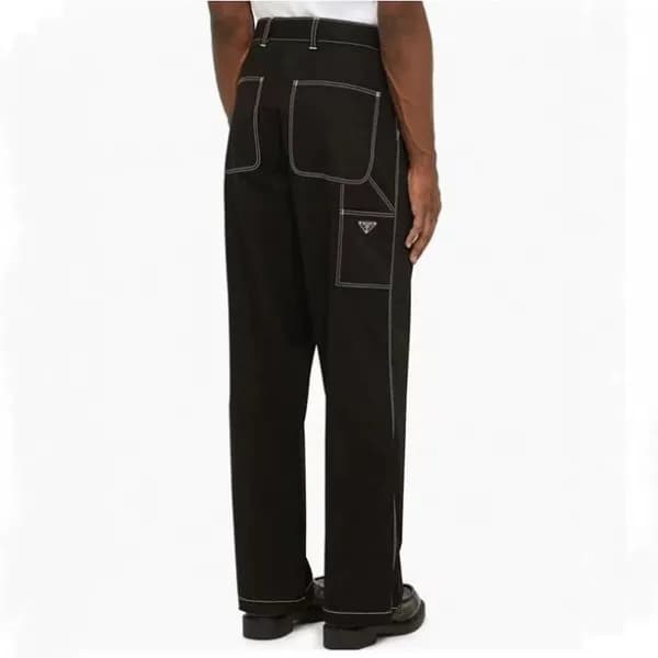 프라다 남성 캐쥬얼 네이비 청바지 - Prada Mens Navy Jeans - pr671… - 1