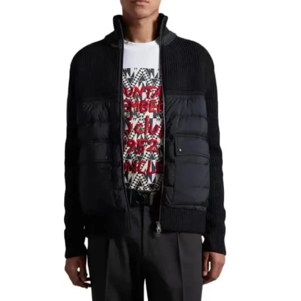 몽클레어 남성 블랙 다운 자켓 - Moncler Mens Black Down Jackets… - 1