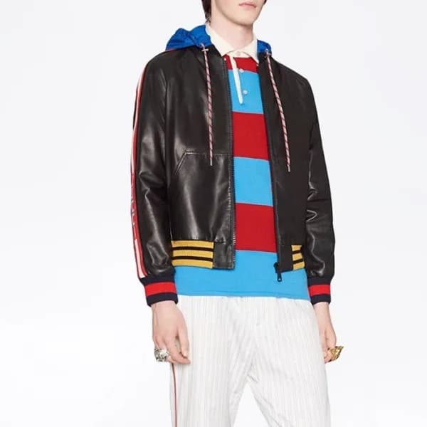 구찌 남성 모던 블랙 자켓 - Gucci Mens Black Jackets - gu982x - 1
