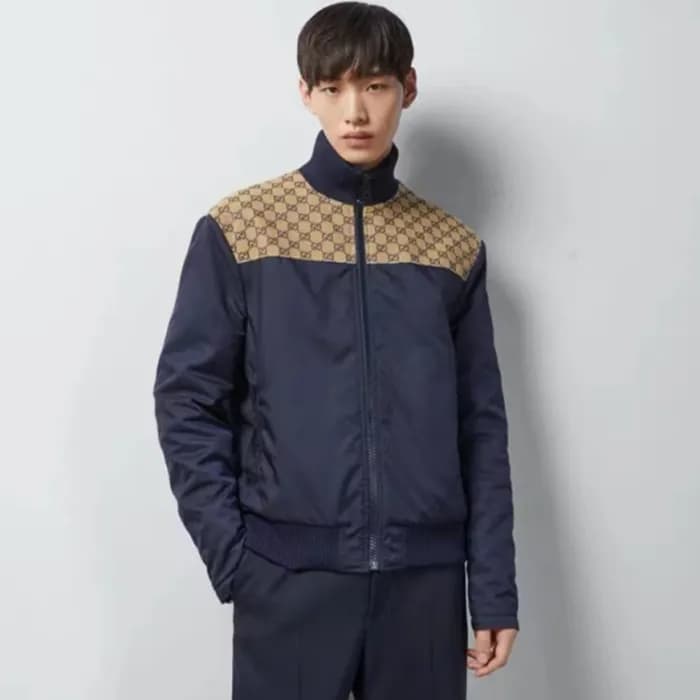 구찌 남성 캐쥬얼 네이비 집업 자켓 - Gucci Mens Nvay Jackets - gu… - 1