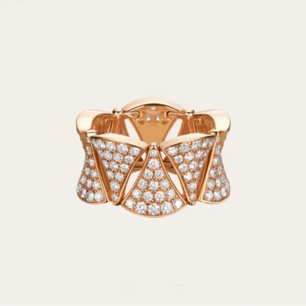 불가리 여성 골드 반지 - Bvlgari Womens Gold Ring - acc1004x - 1