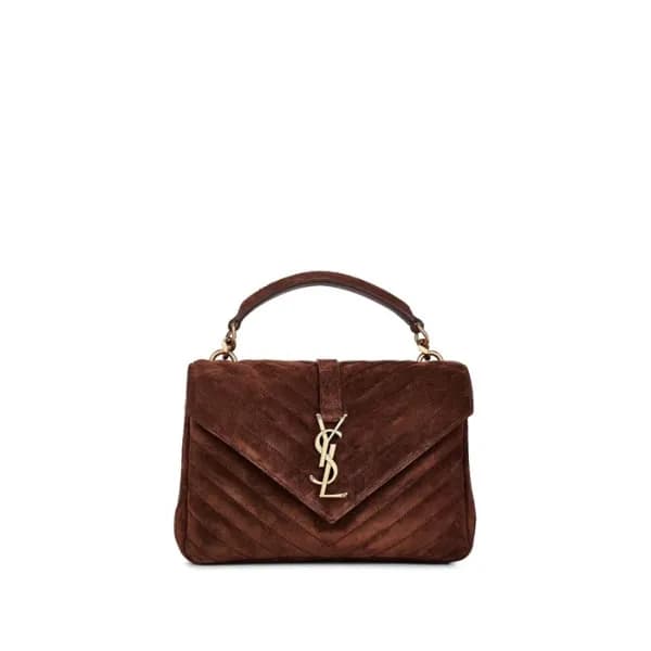 입생로랑 여성 브라운 퀄티드 백 - Saint Laurent Womens Brown Col… - 1