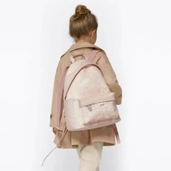 디올 핑크 트래블 백팩 - Dior Pink Travel Back Pack - dib455… - 1