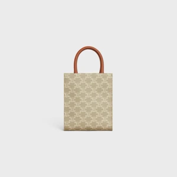 셀린느 여성 베이지 카바스백 - Celine Womens Beige Cabas Bag - … - 1