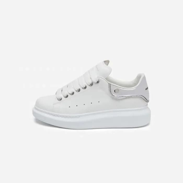 알렉산더 맥퀸 남/녀 화이트 스니커즈 - Alexander McQueen Unisex Wh… - 1