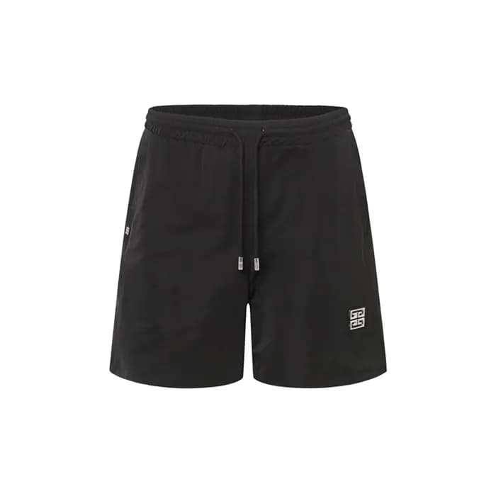 지방시 남성 블랙 반바지 - Givenchy Mens Black Half-pants - g… - 1
