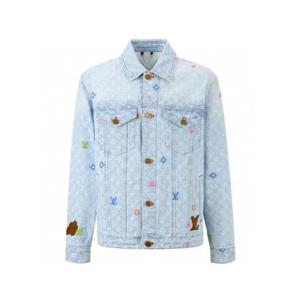 루이비통 남성 블루 재킷 - Louis vuitton Mens Blue Jackets - … - 1