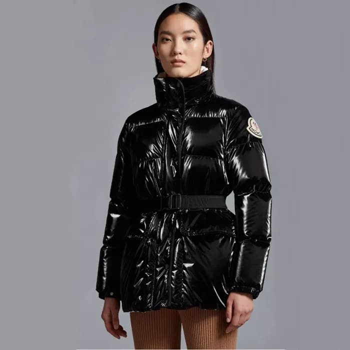 몽클레어 여성 Herault 쇼트 다운 패딩 - Moncler Womens Black Pa… - 1