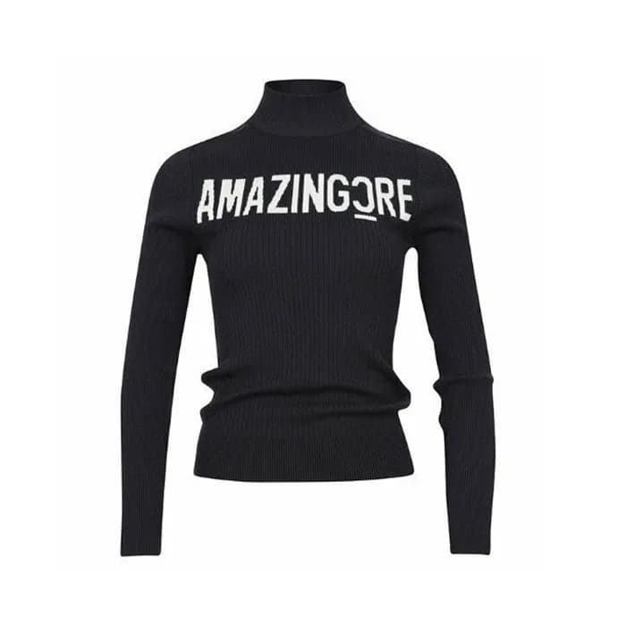 [Amazing Cre] 어메이징크리 여성 플렉스모션 에센셜 티셔츠 - gol474x - 1