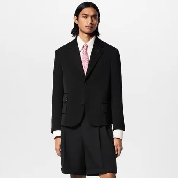 루이비통 남성 슈트 자켓 - Louis vuitton Mens Black Jackets -…