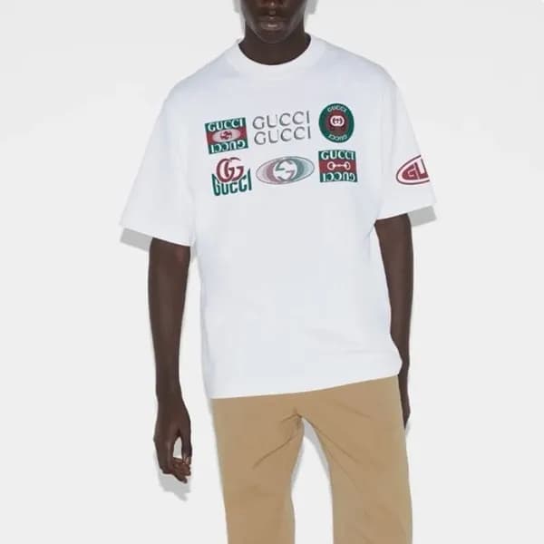 구찌 남성 라운드 반팔 티셔츠 - Gucci Mens Round Tshirts - guc2… - 1