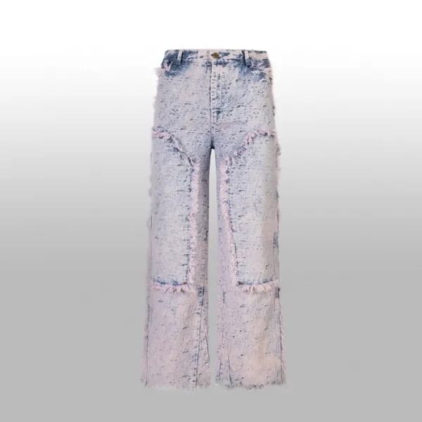 루이비통 남성 클래식 청바지 - Louis vuitton Mens Classic Jeans… - 1