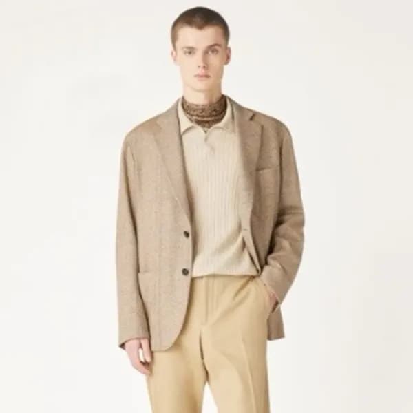 로로피아나 남성 폴로 스웨터 - Loro Piana Mens Polo Sweater - l… - 1