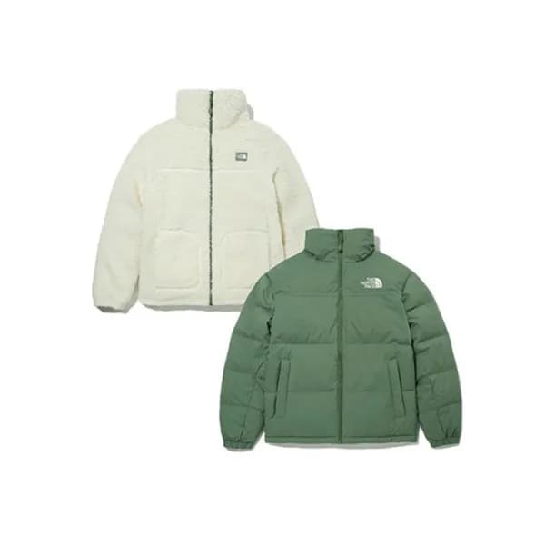 노스페이스 남/녀 양면 다운 패딩 - The North Face Unisex Down Pa…