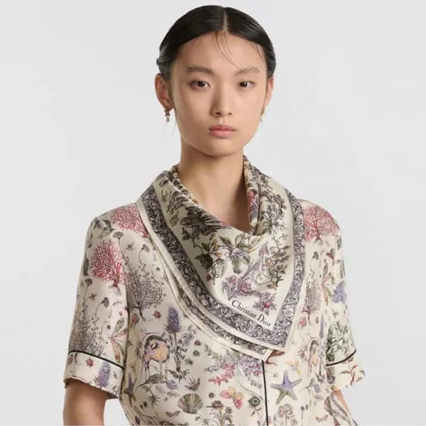 디올 여성 실크 스카프 - Dior Womens Silk Scarf - acc3980x - 1