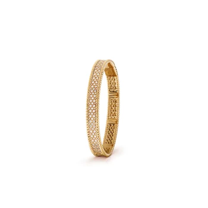 반클리프 아펠 여성 뻬를리 다이아몬드 브레이슬릿 - Van Cleef & Arpels Wo… - 1