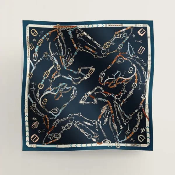 에르메스 여성 실크 스카프 - Hermes Womens Silk Scarf - acc439… - 1