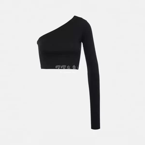 릭오웬스 여성 베이직 긴팔티 - Rick Owens Womens Basic Tshirts … - 1