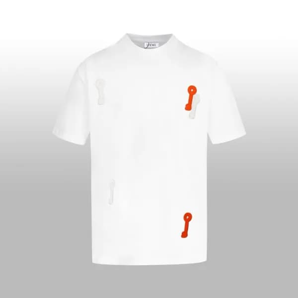 로에베 남성 라운드 반팔티 - Loewe Mens Round Tshirt - loc6991… - 1