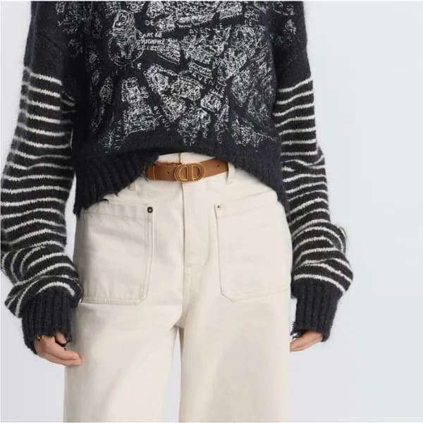 디올 여성 30 몽테뉴 벨트 - Dior Womens 30 Montaigne Belt - … - 1