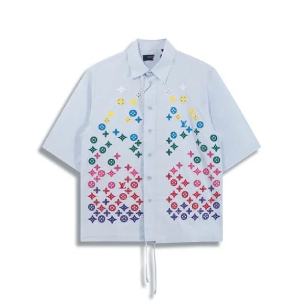루이비통 남성 반팔 셔츠 - Louis vuitton Mens Polo Shirts - l… - 1