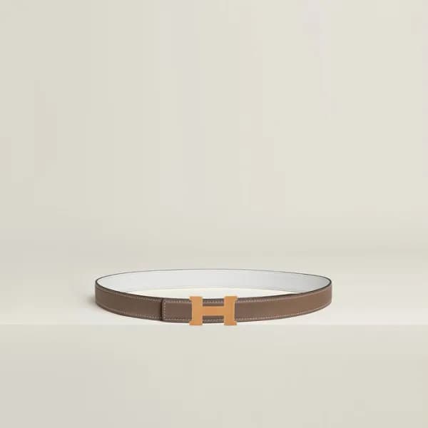 에르메스 여성 미니 콘스탄스 버클 리버서블 벨트 - Hermes Womens Mini Co… - 1