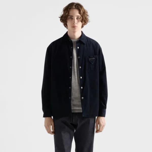 프라다 남성 클래식 셔츠 - Prada Mens Classic Shirts - prc872… - 1