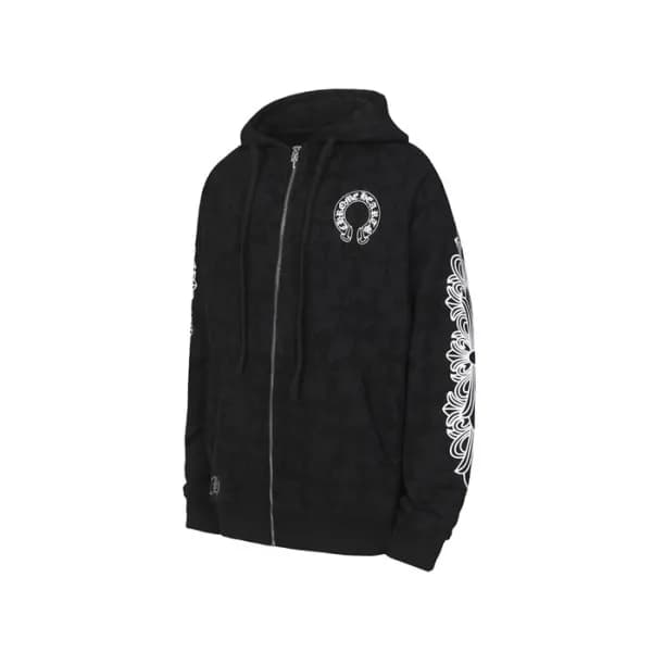 크롬하츠 남성 집업 후디 - Chrom hearts Mens Zip-up Hooded - … - 1