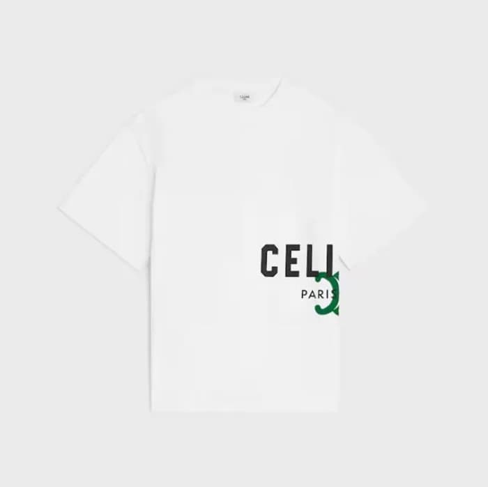셀린느 남/녀 라운드 반팔티 - Celine Unisex Round Tshirt - ysc… - 1