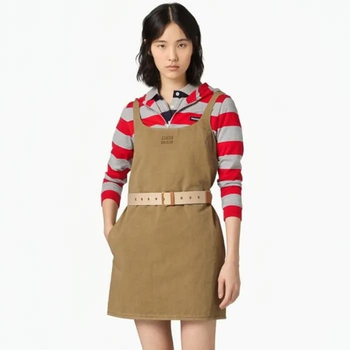 미우미우 여성 올드 개버딘 미니드레스 - Miumiu Womens Old Gabardine… - 1