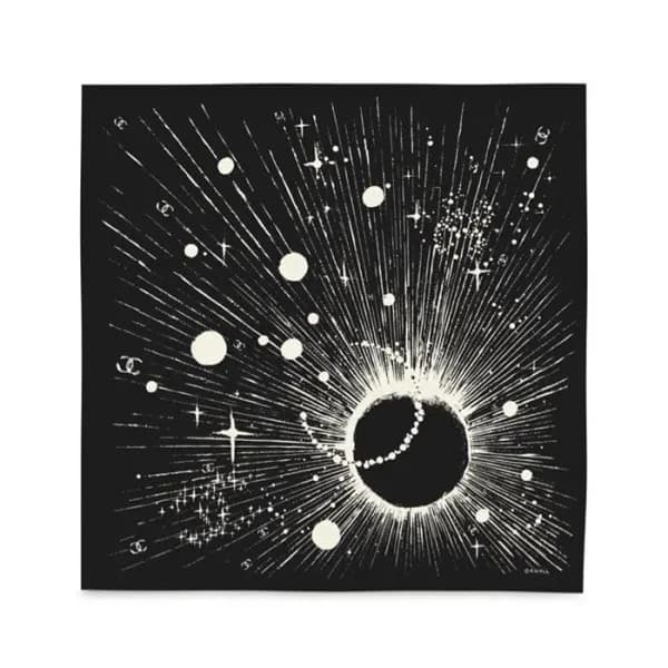 샤넬 여성 스퀘어 스카프 - Chanel Womens Square Scarf - acc72… - 1